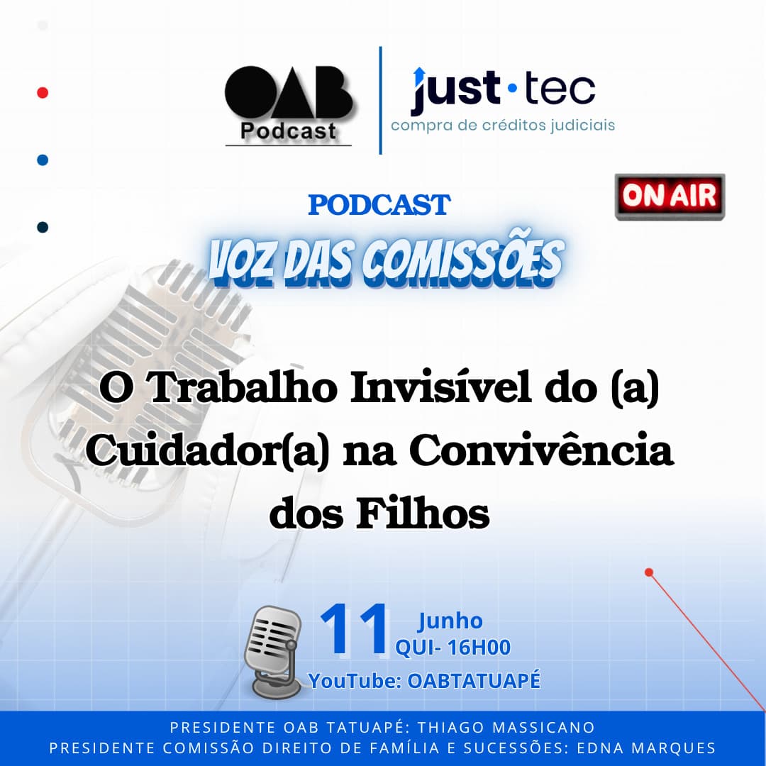 🎙️ PODCAST: O Trabalho Invisível do(a) Cuidador(a) na Convivência dos Filhos