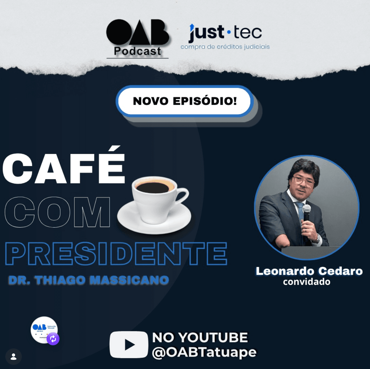 Café com o Presidente: Leonardo Cedaro