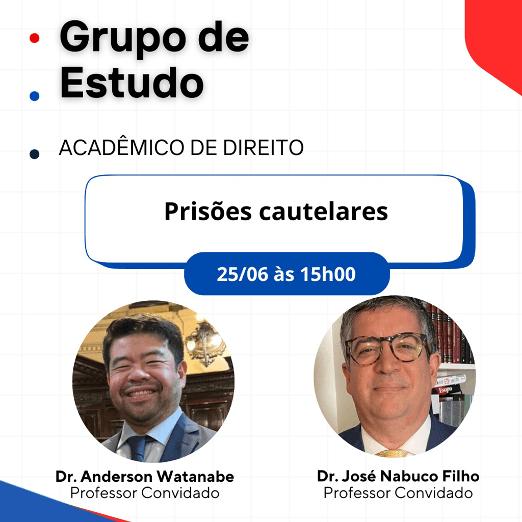 Grupo de Estudo ACADÊMICO DE DIREITO: Prisões cautelares